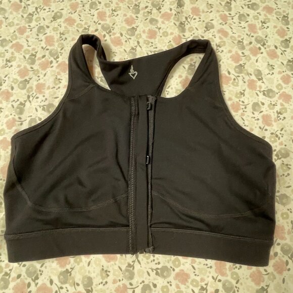 Torrid Active Zip-Up Sports Bra Size 0 / Large / 12 - Picture 6 of 14